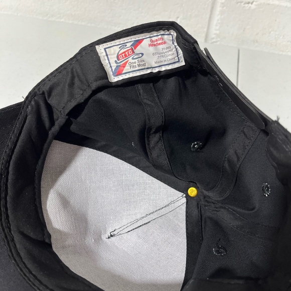 Set Of 2 Chocolate Trucking Co Baseball Caps Hats Adj Snapback Black & Blue - Picture 14 of 16